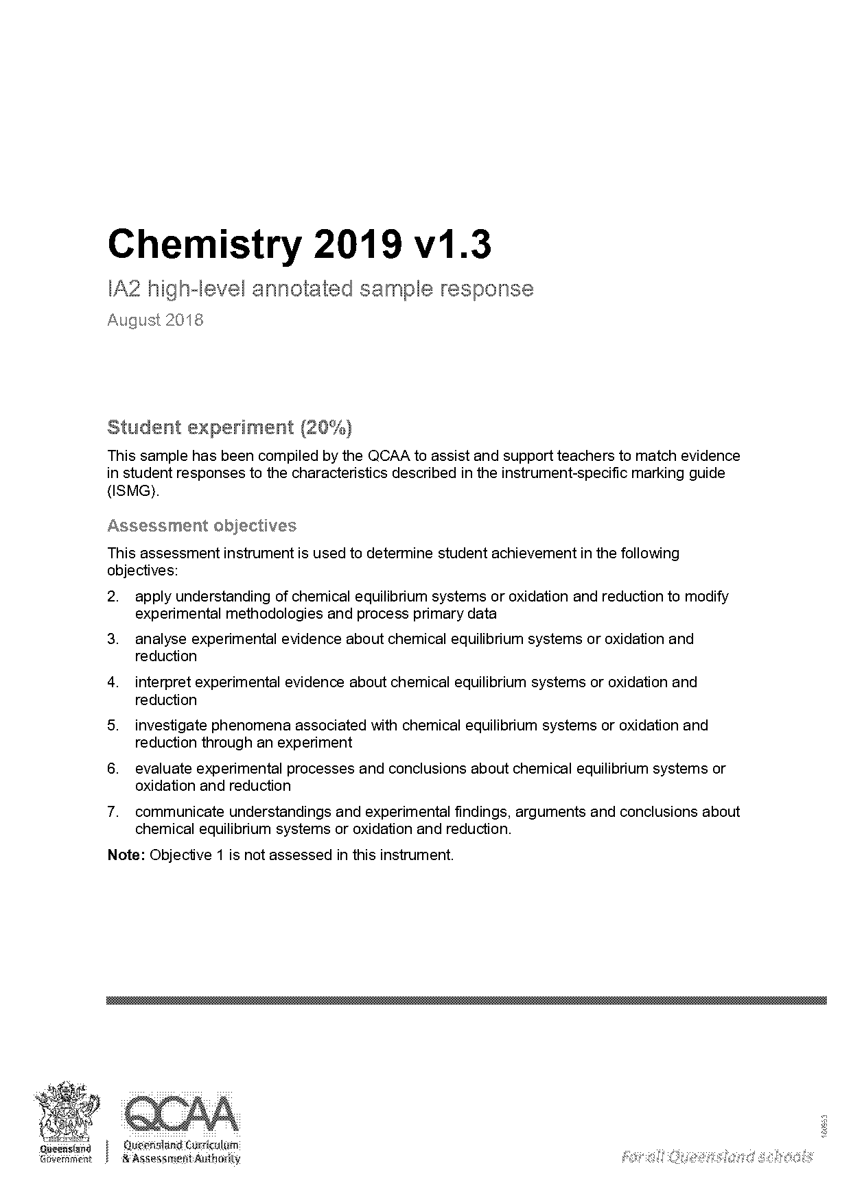 examples of chemistry conclusion lab report