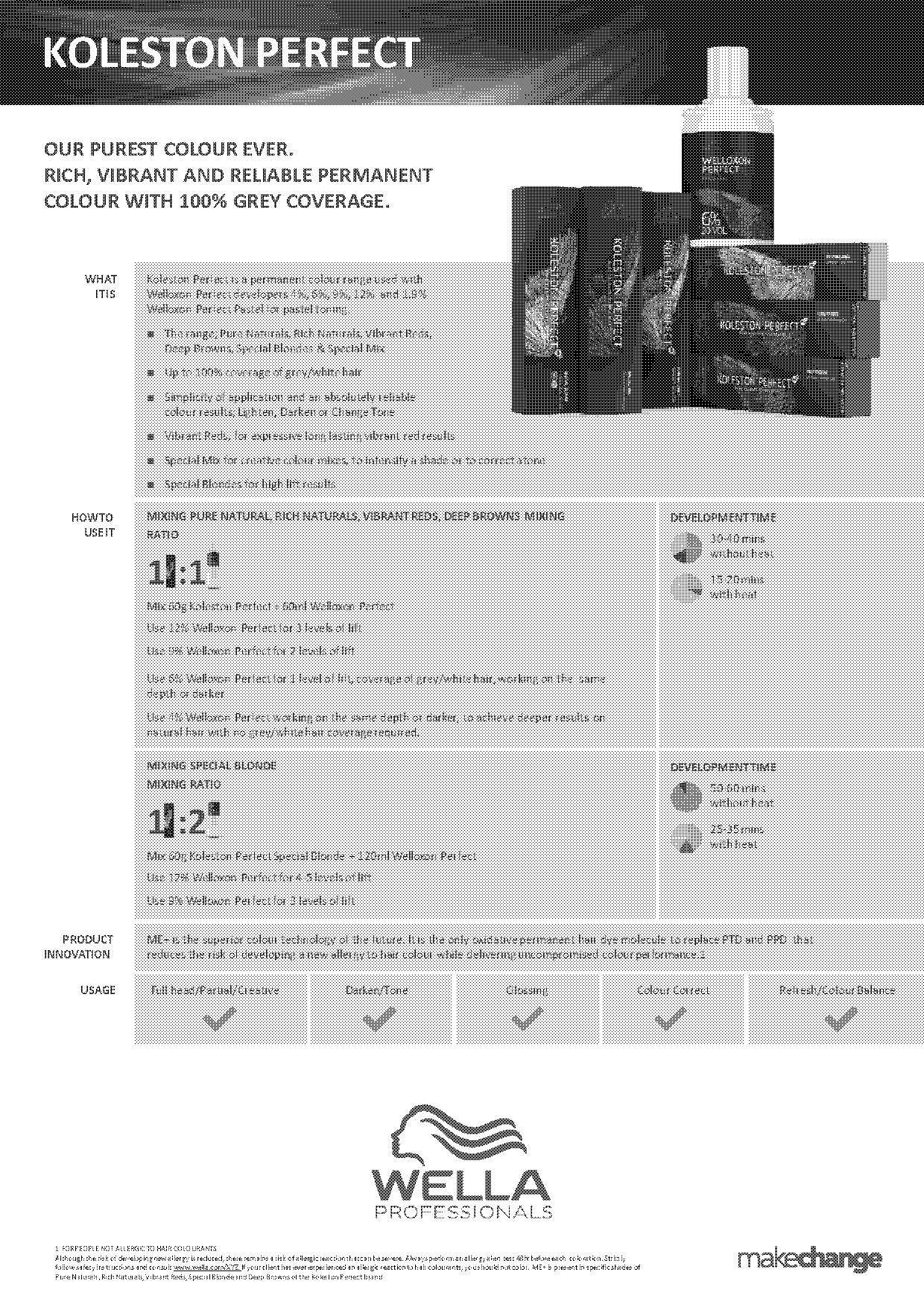 koleston perfect instructions for use