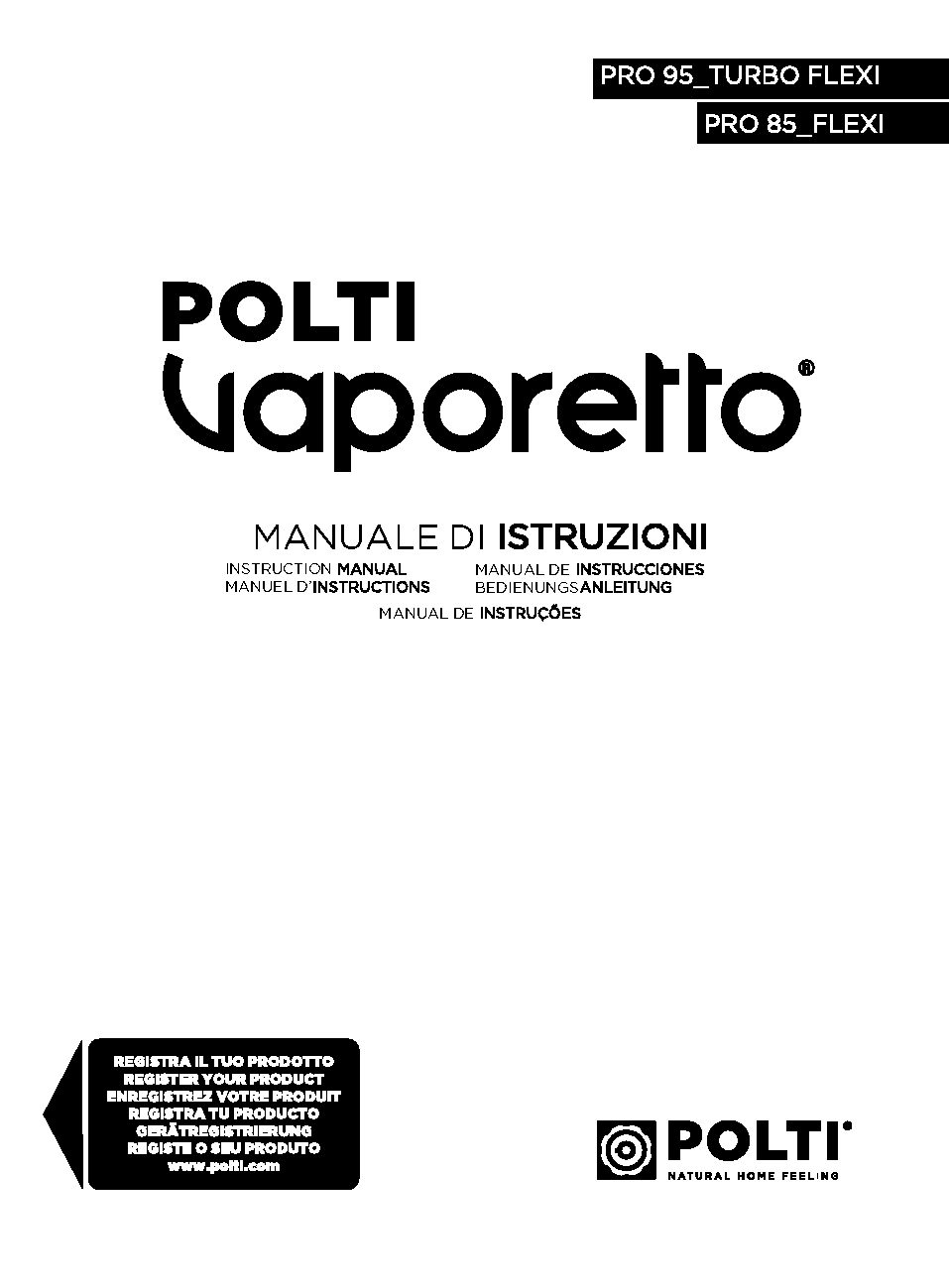 polti vaporetto pocket steam cleaner instructions