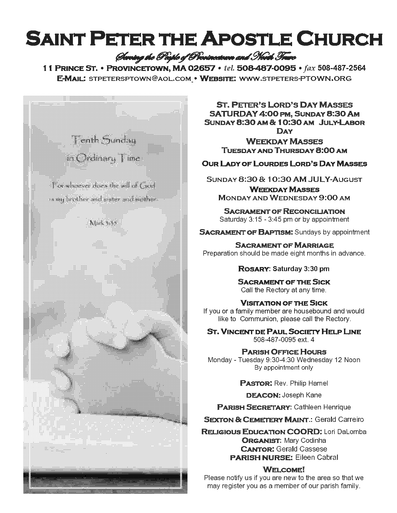 catholic church in portsmouth nh mass schedule