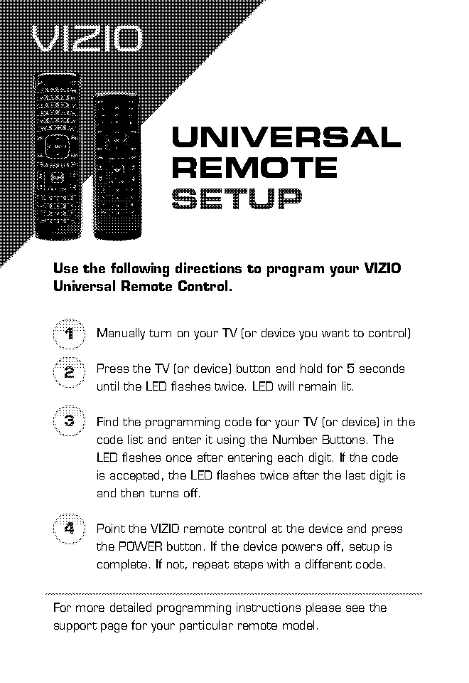 magnavox universal remote control instructions