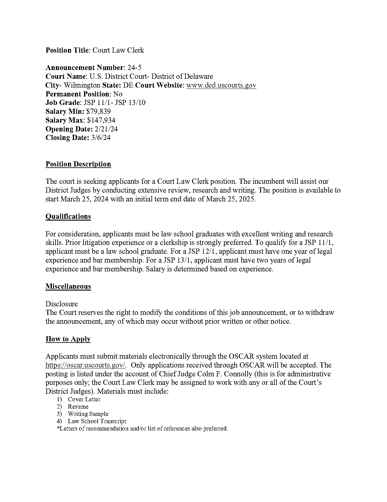 sample cover letter for title clerk