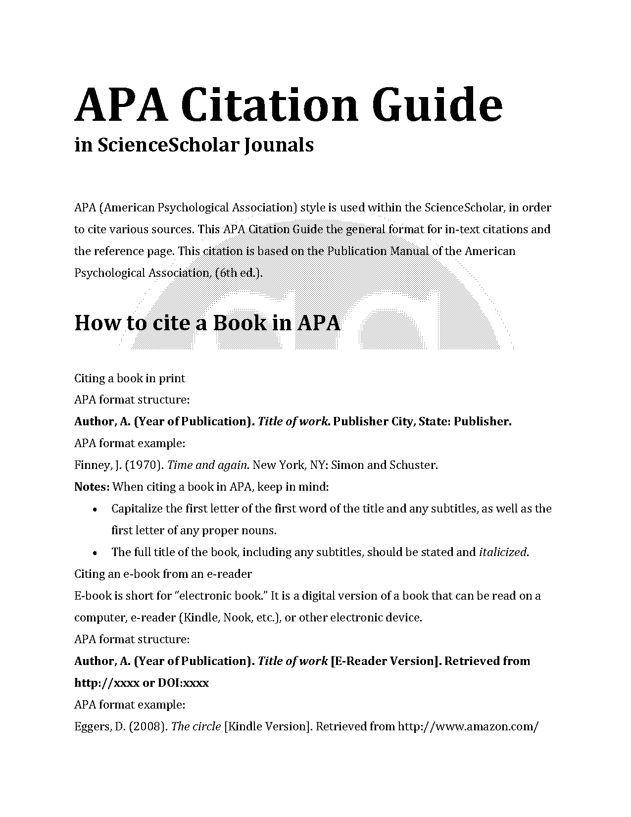 apa reference radio broadcast