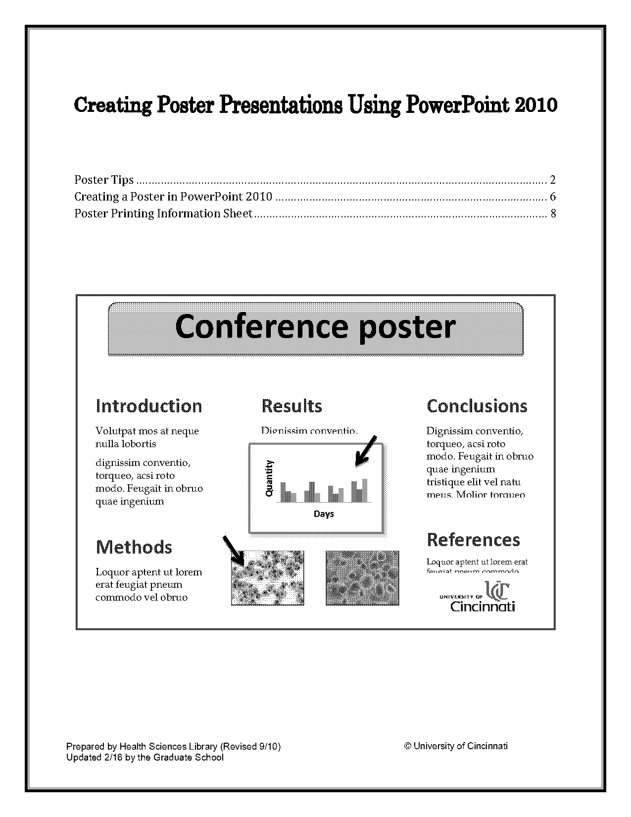 publisher poster board template