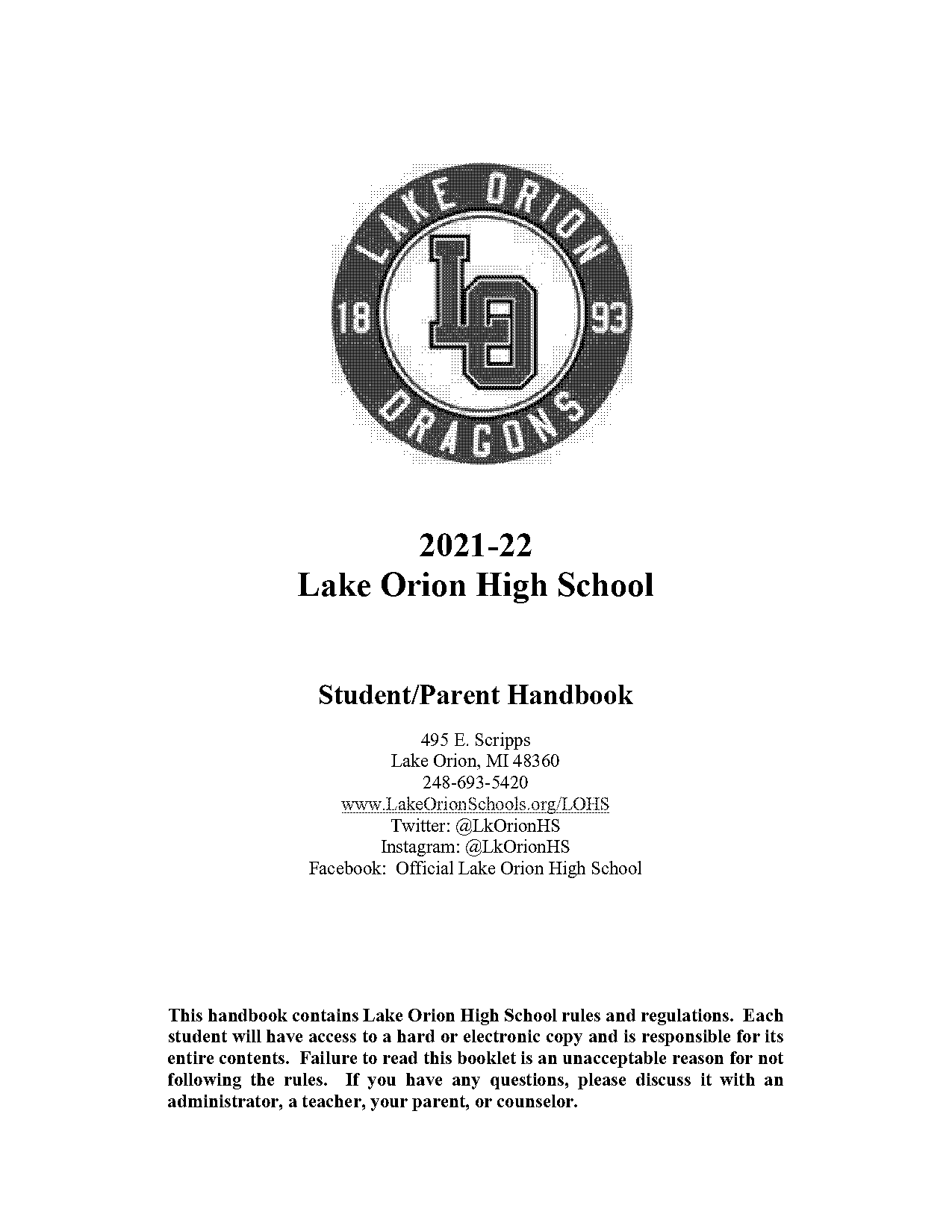 lake orion high school grading policy for sat prep course