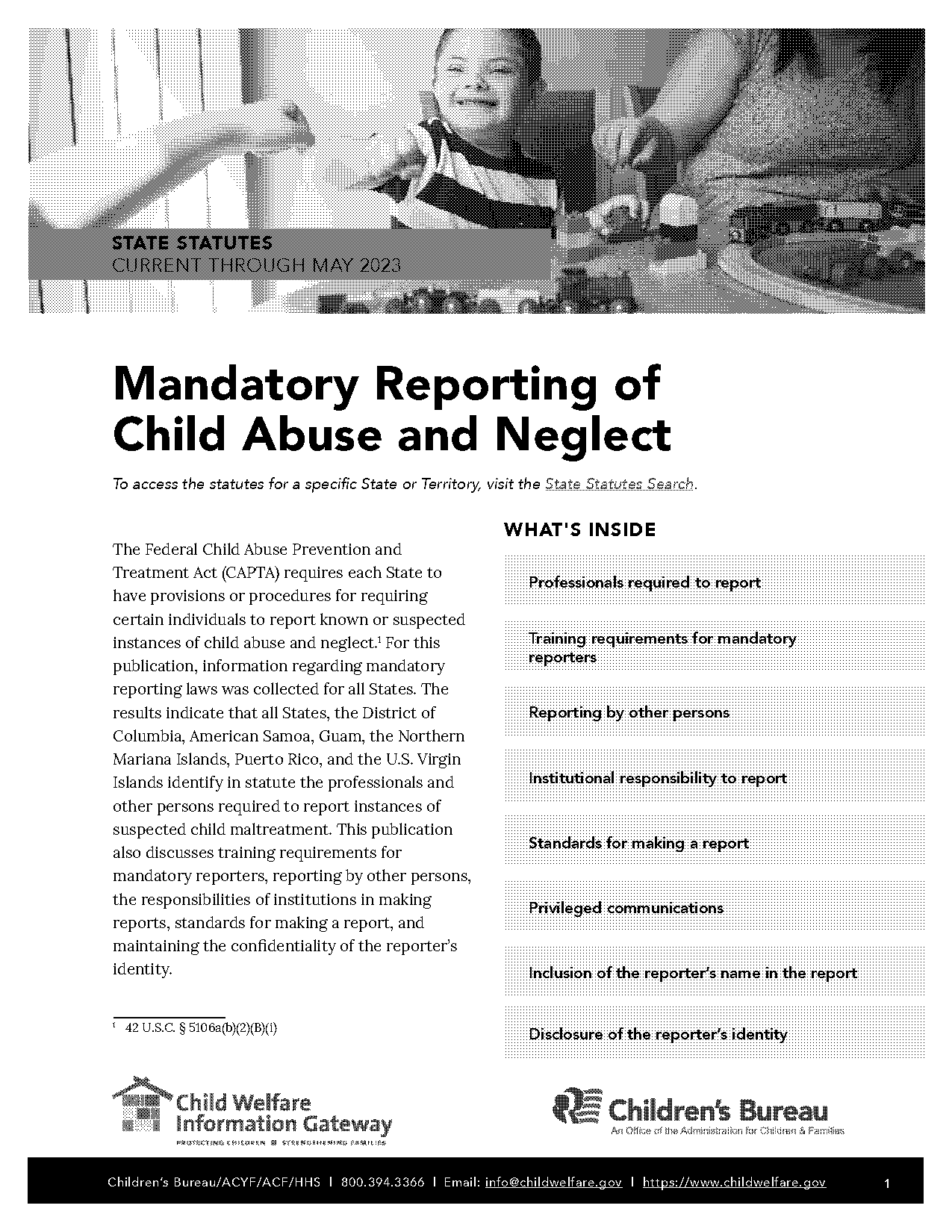 notification of child services south dakota