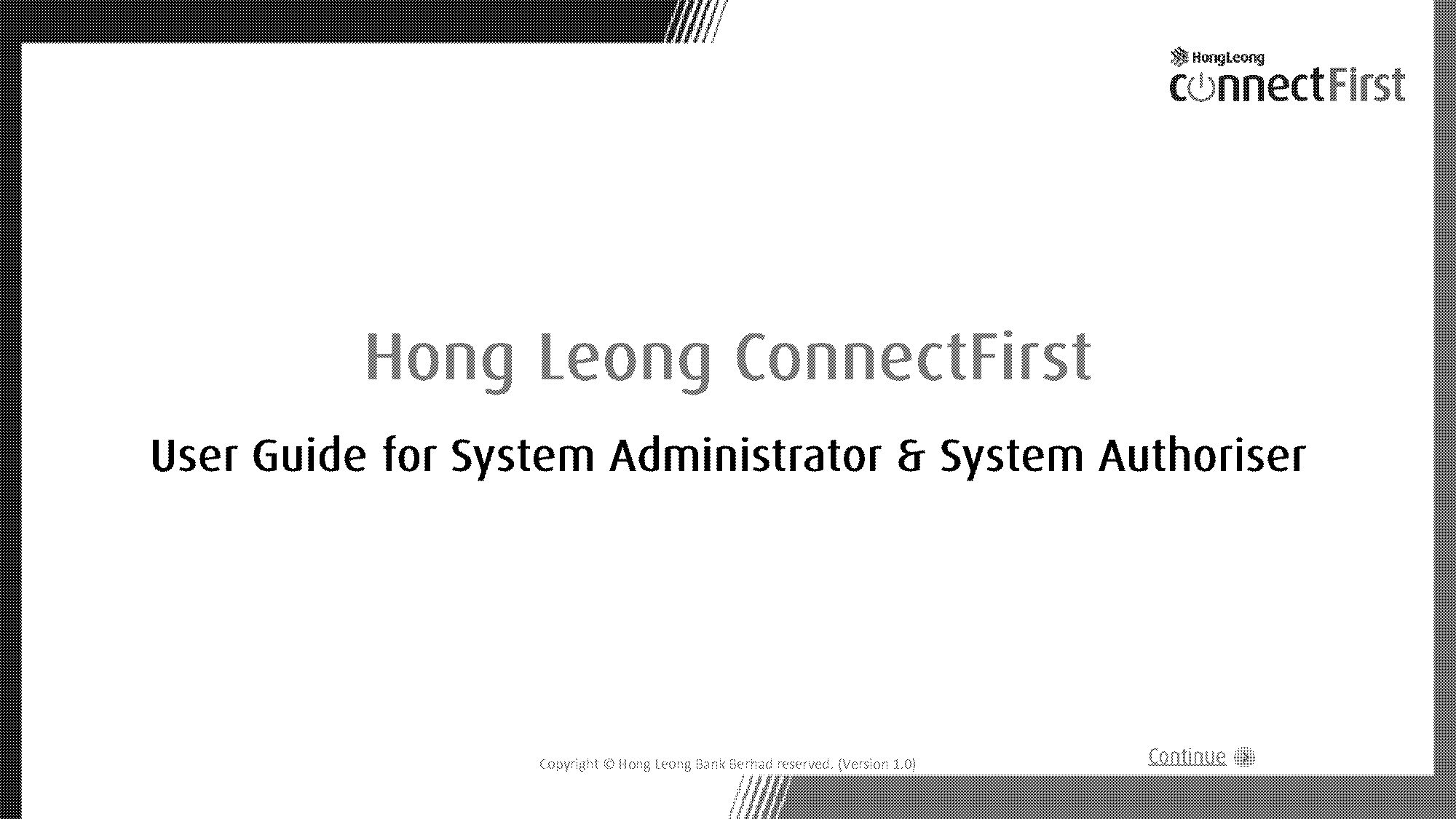 hong leong connect first quick guide