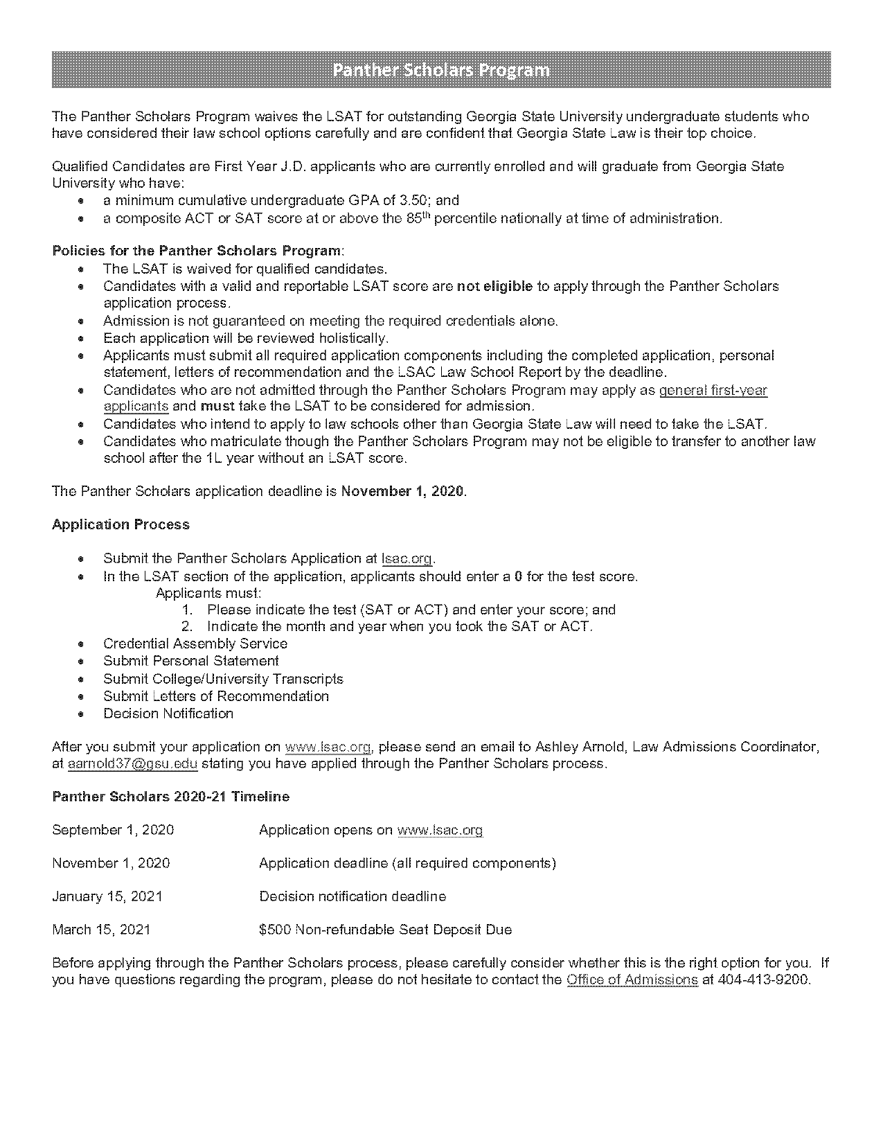 georgia state university application process