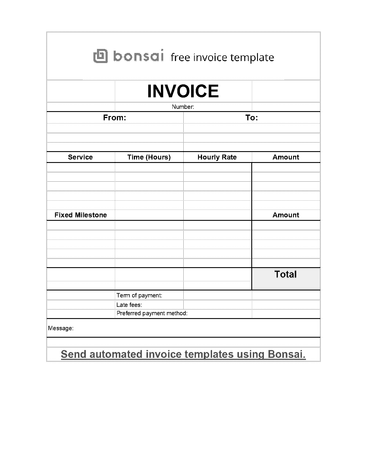 invoice template google sheets