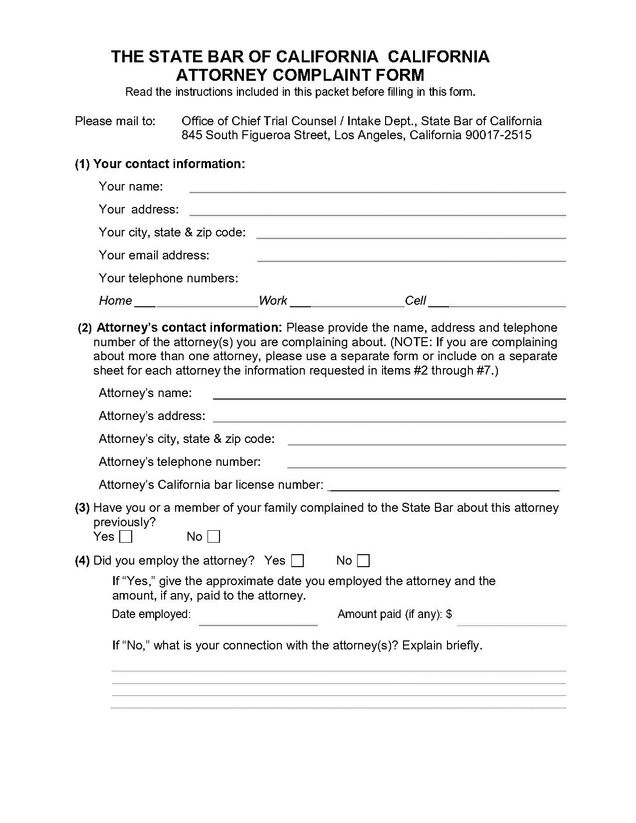 california attorney retainer receipt of payment form language