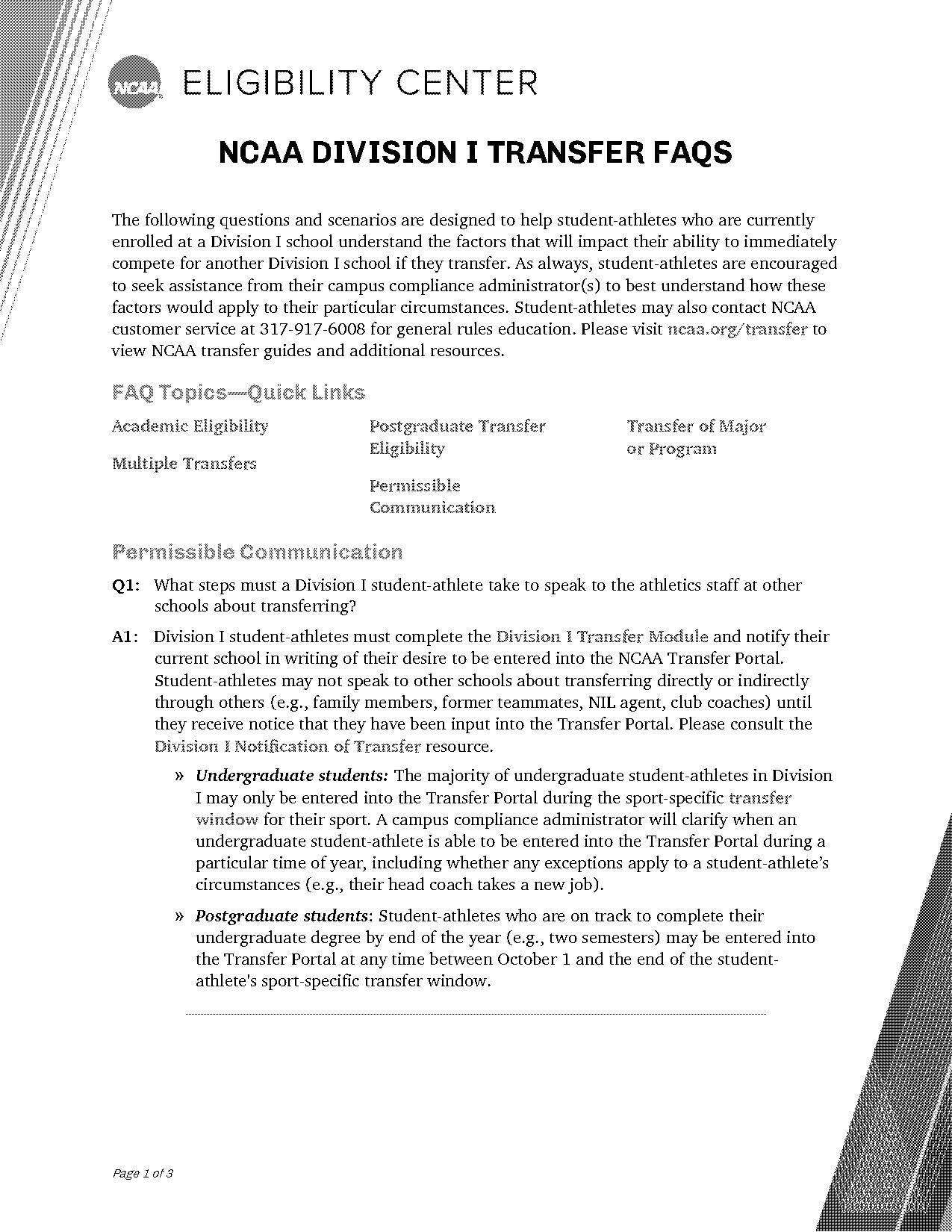 ncaa org student athletes current transfer terms