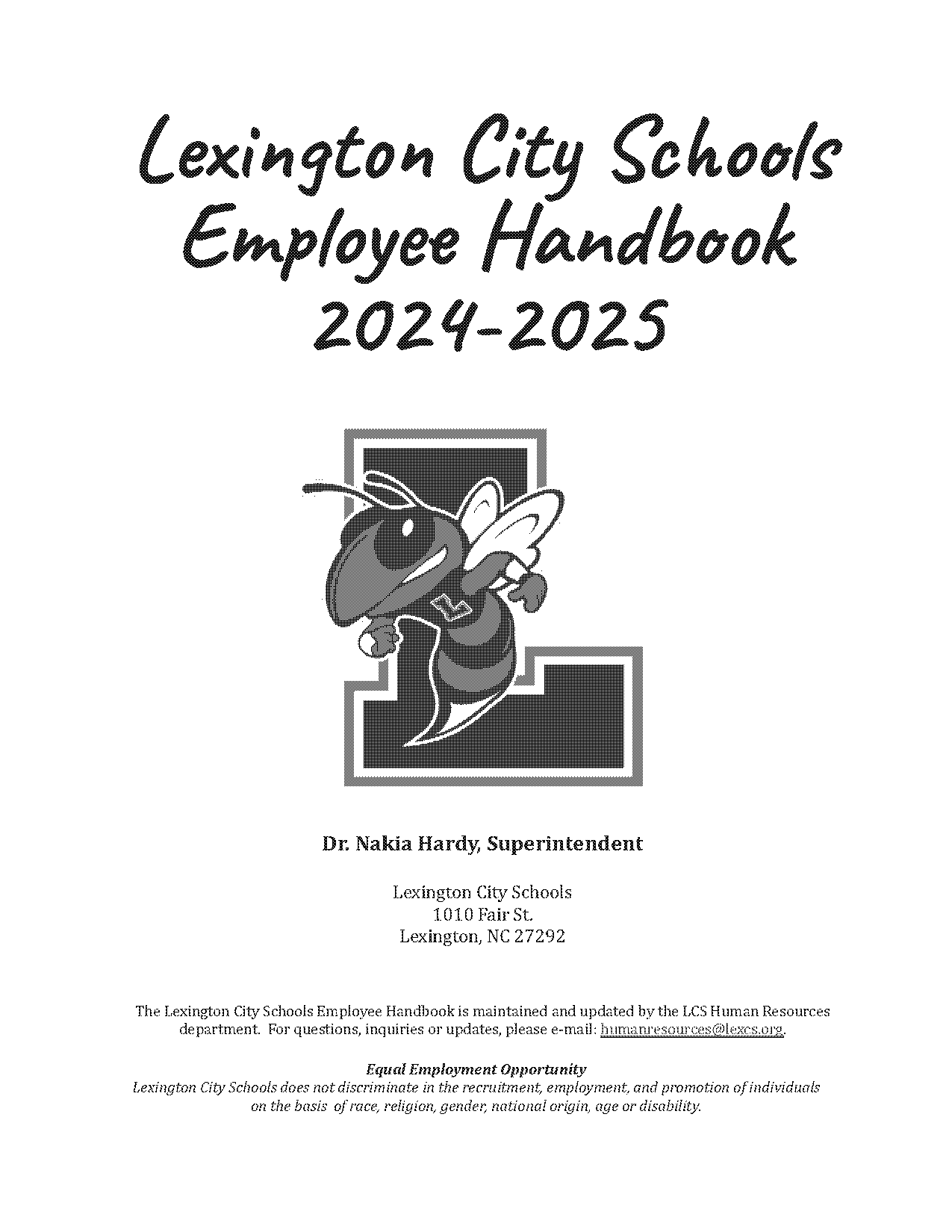 lexington one employee handbook