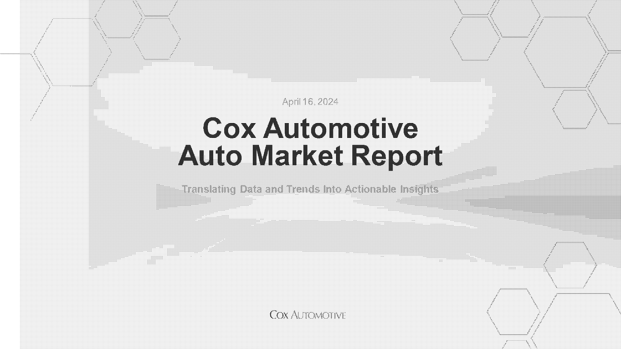 automotive market analysis reports