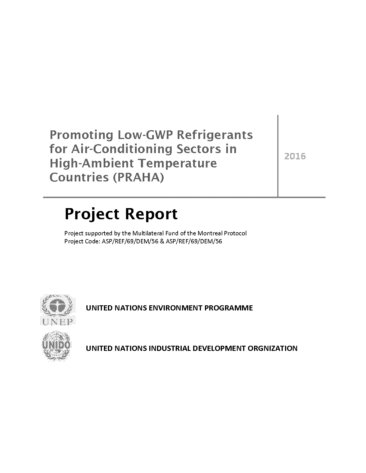 air condition split unit project report