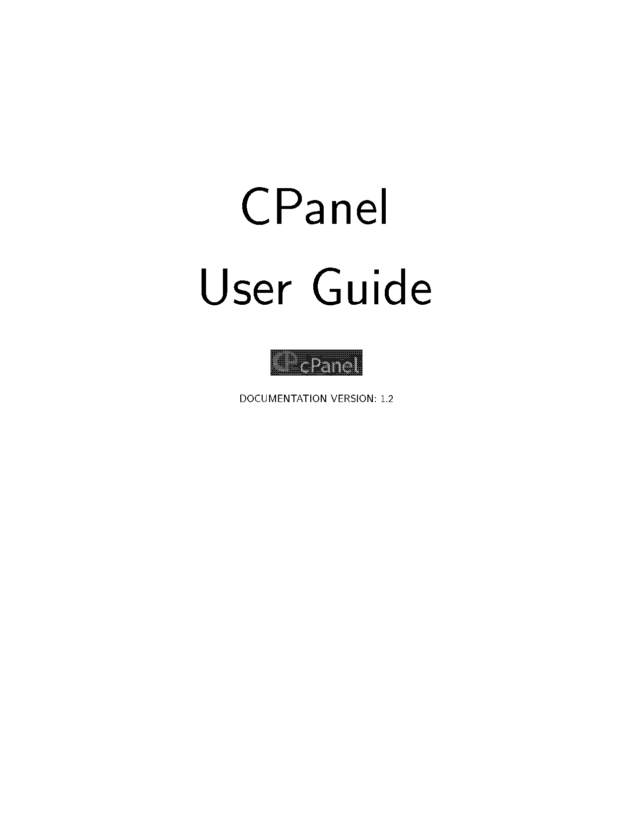 cpanel documentation create account