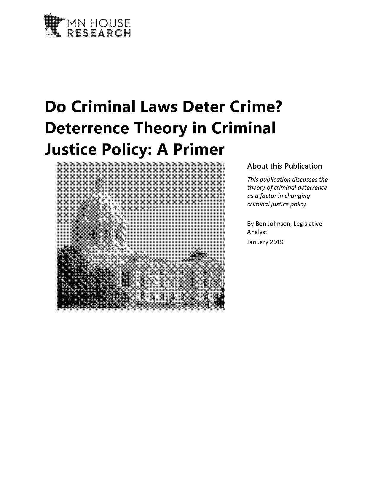 peer reviewed articles on criminal justice