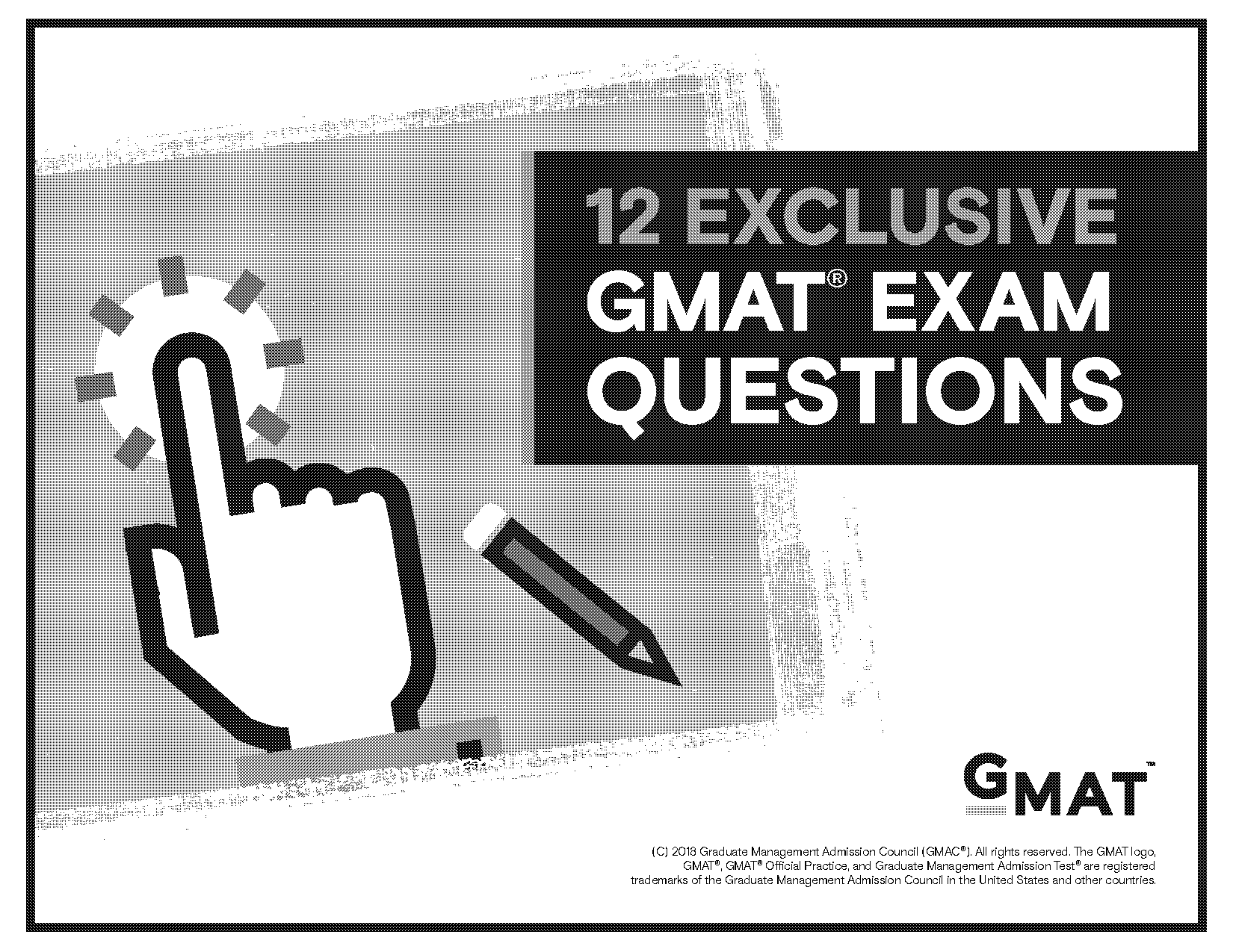 graduate management admissions test sample questions