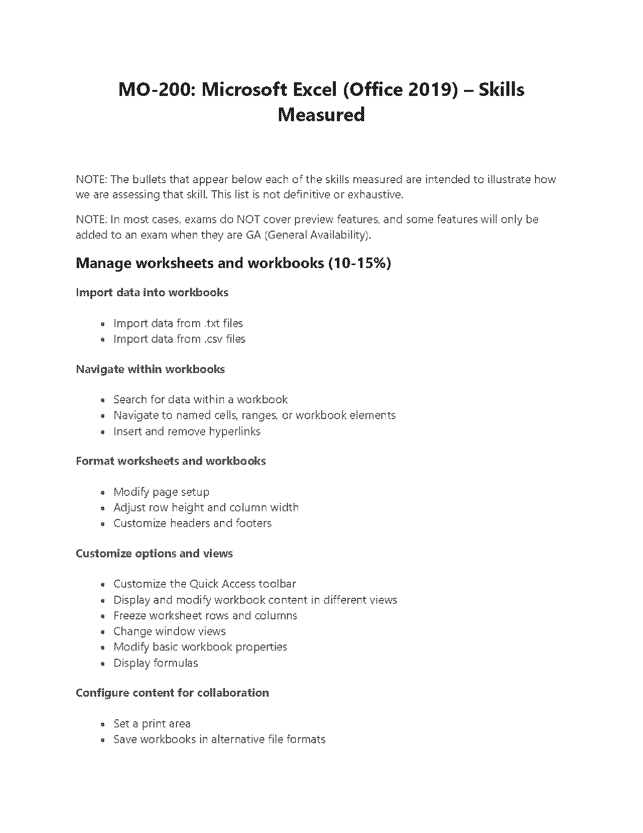 define table style excel