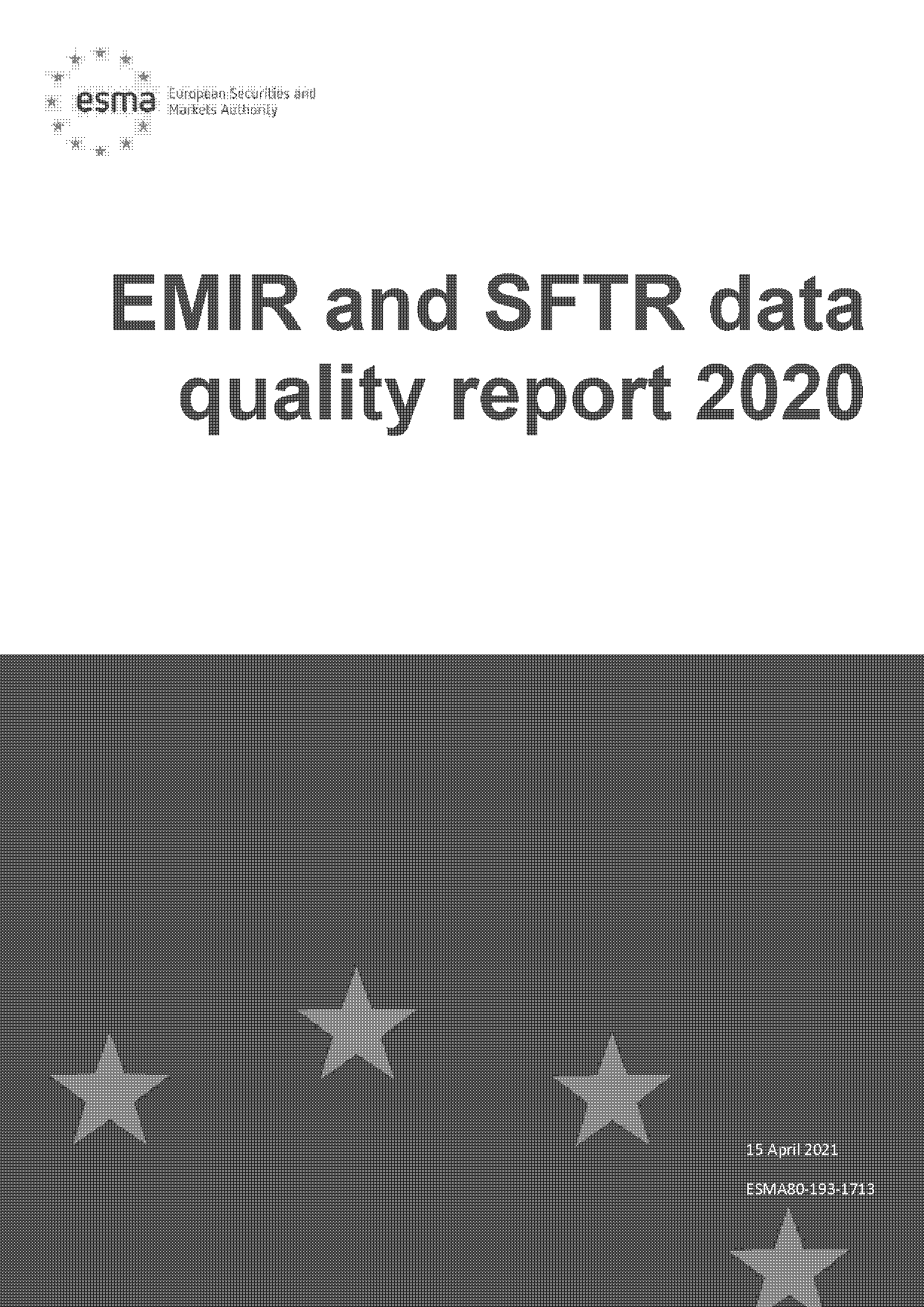 data quality assessment report