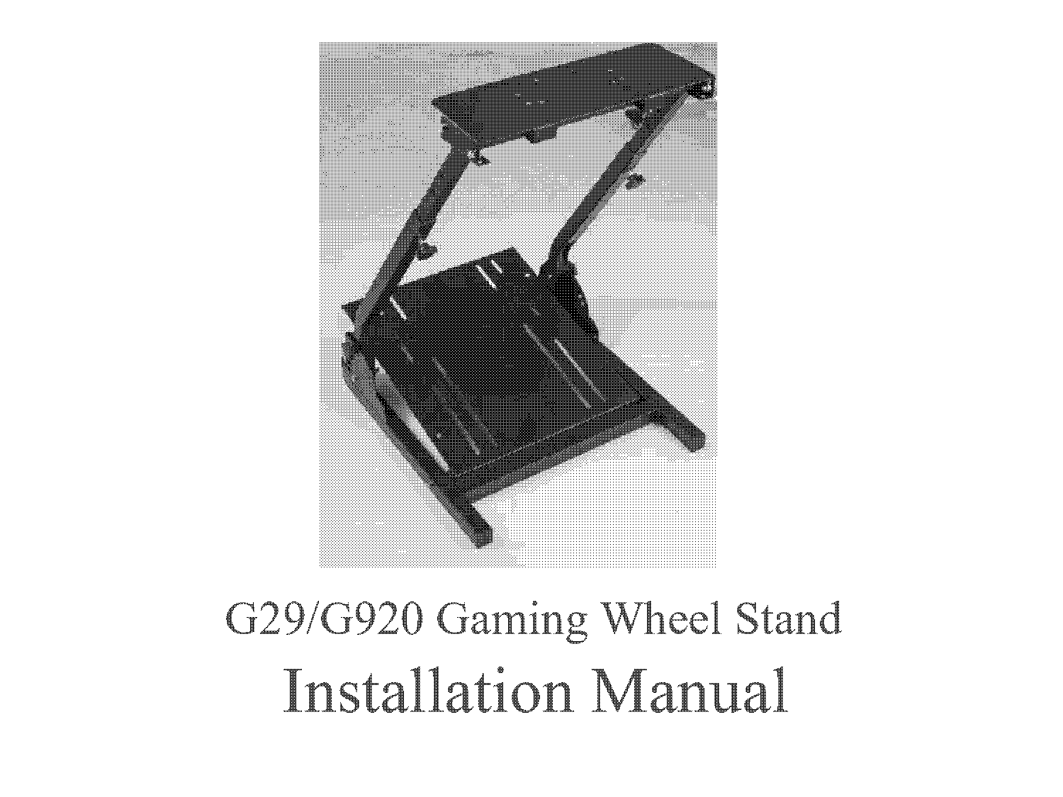 racing simulator stand folding assembly instructions