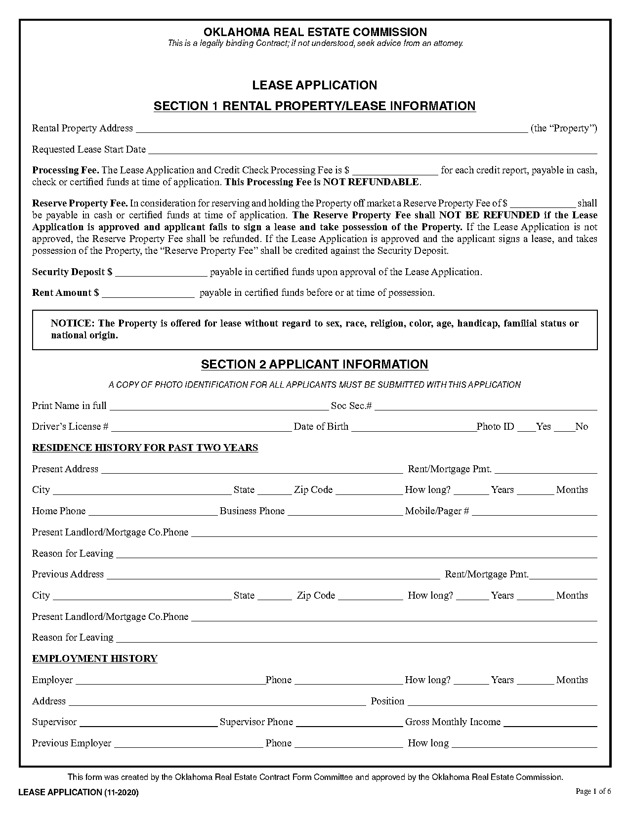 property lease agreement template doc