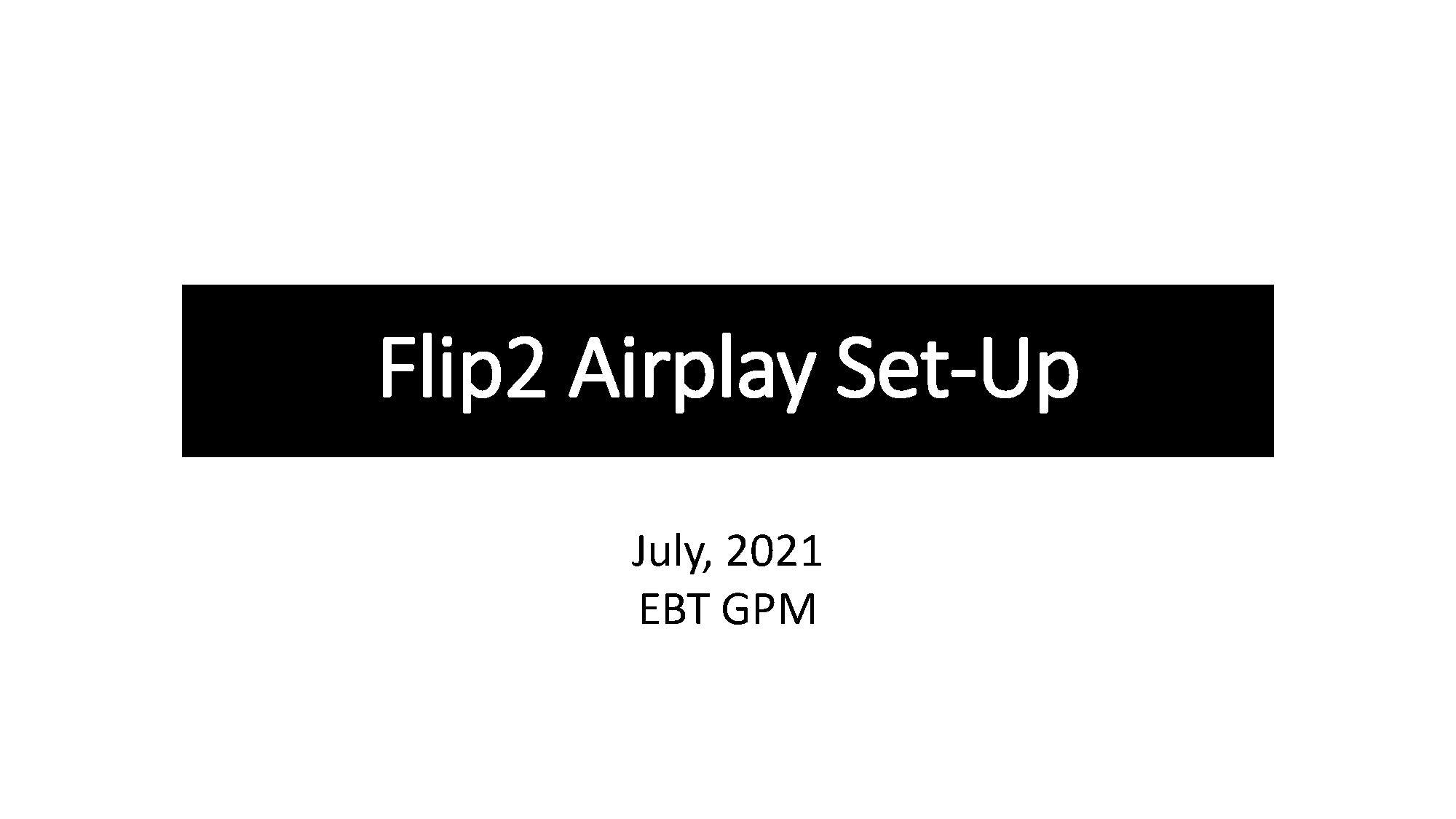 airplay not showing up on iphone