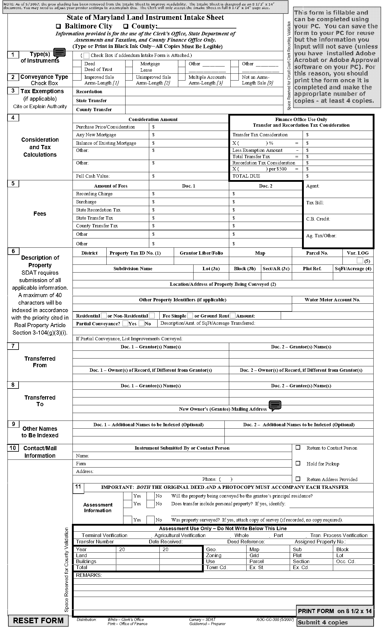 maryland sdat real property tax identification number