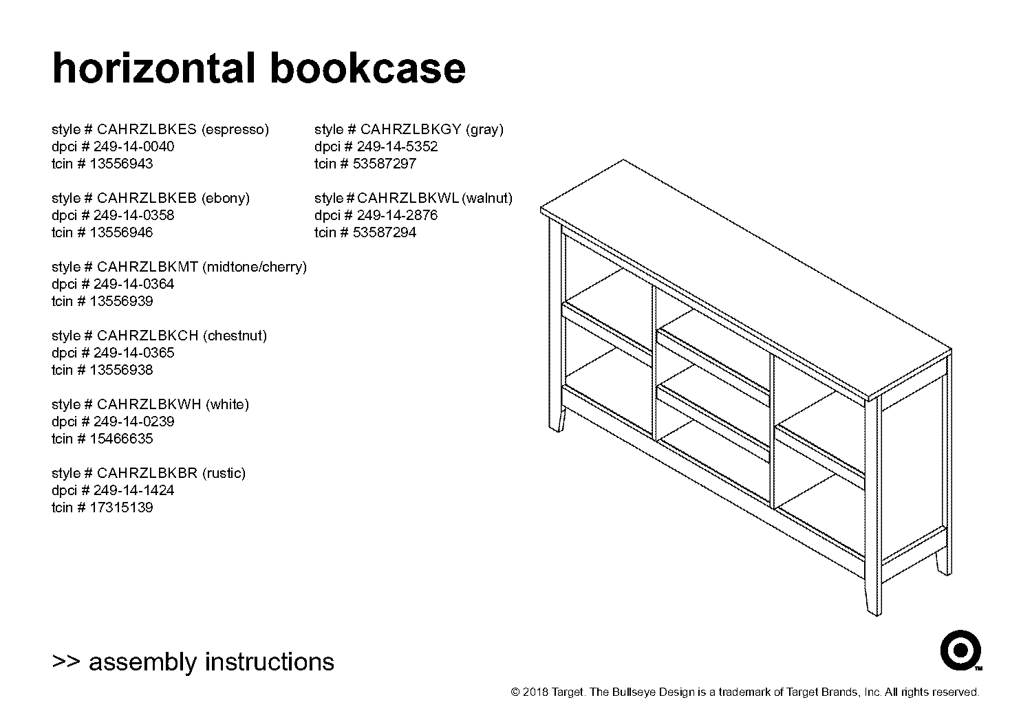 threshold wall shelf set instructions