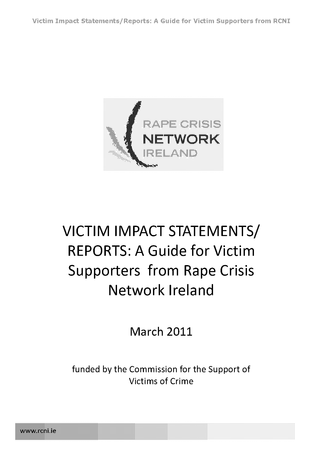 rape victim impact statement template