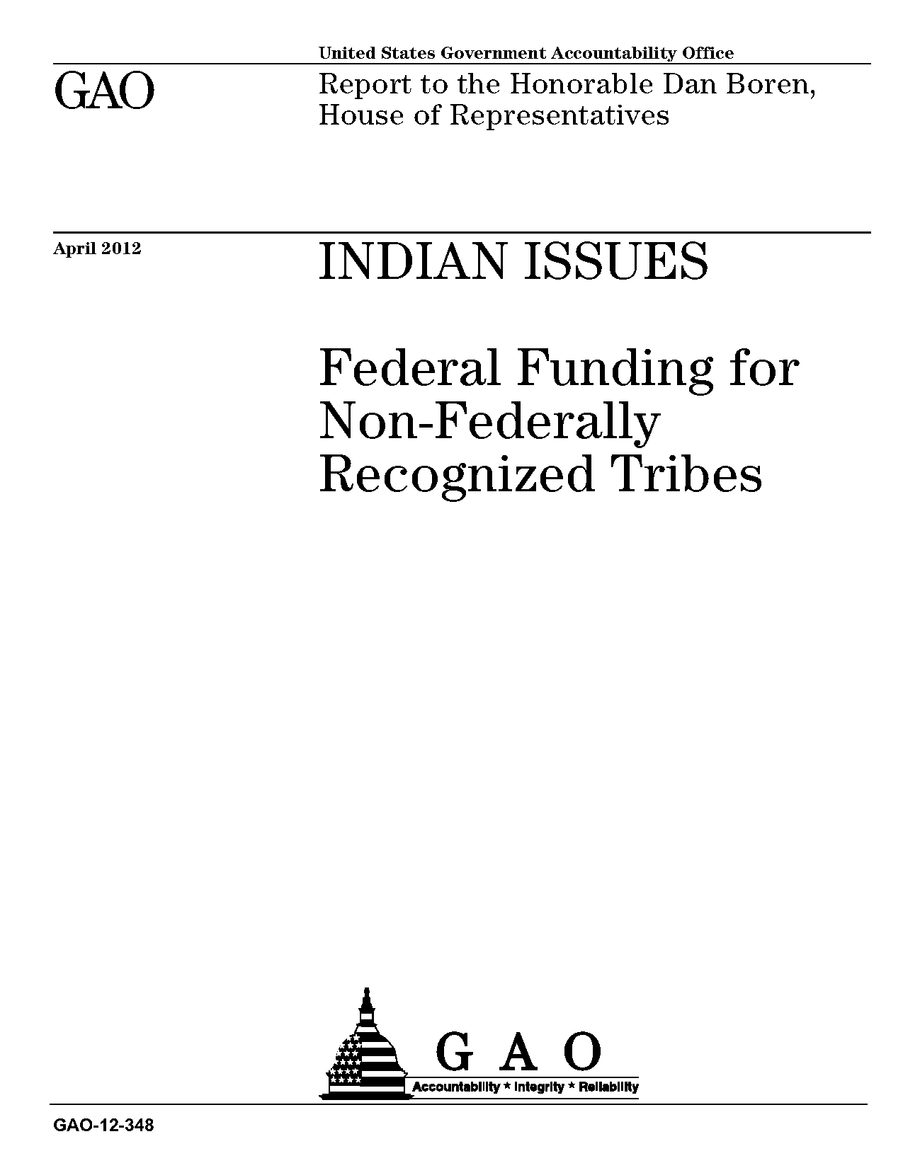 what benefits do federally recognized tribes receive