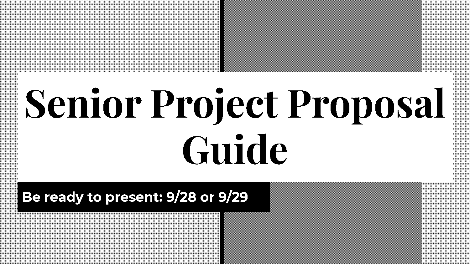 final year project template