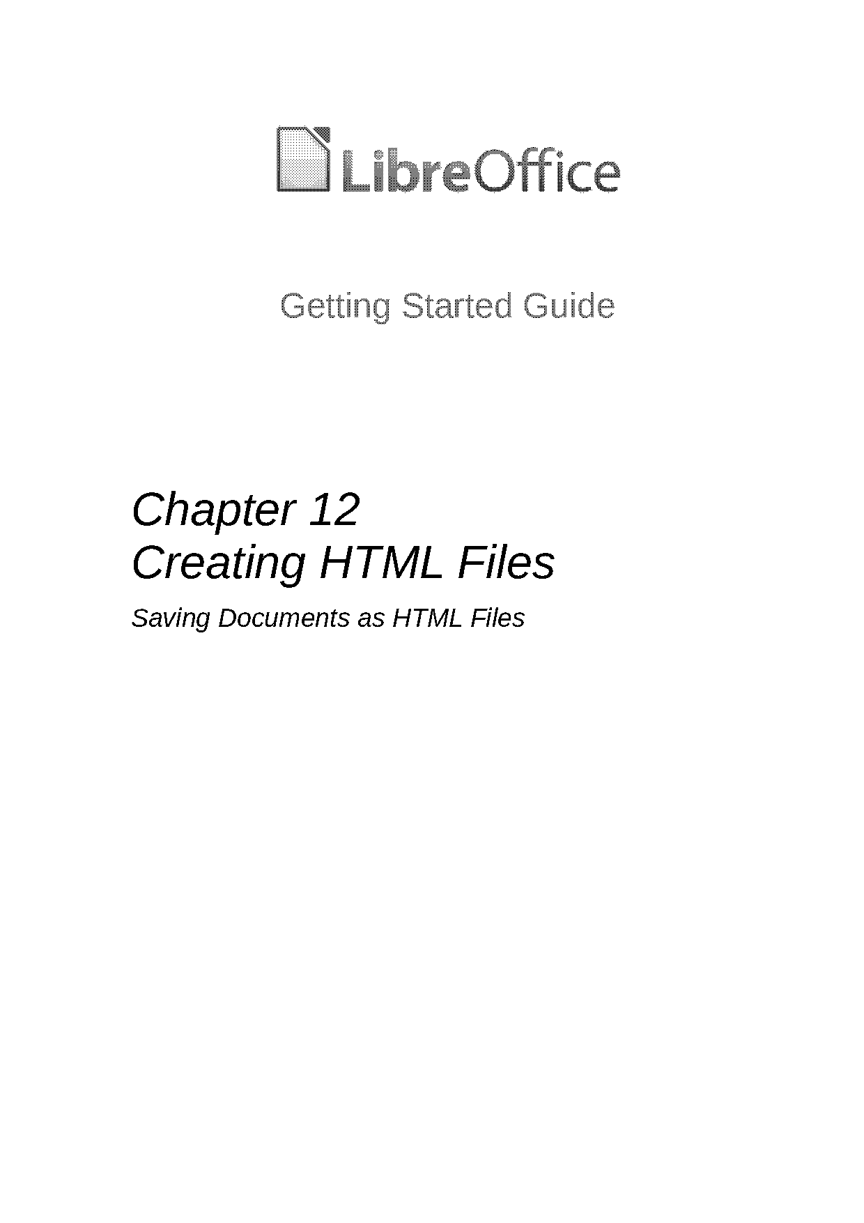 libre office html link to other parts of the document