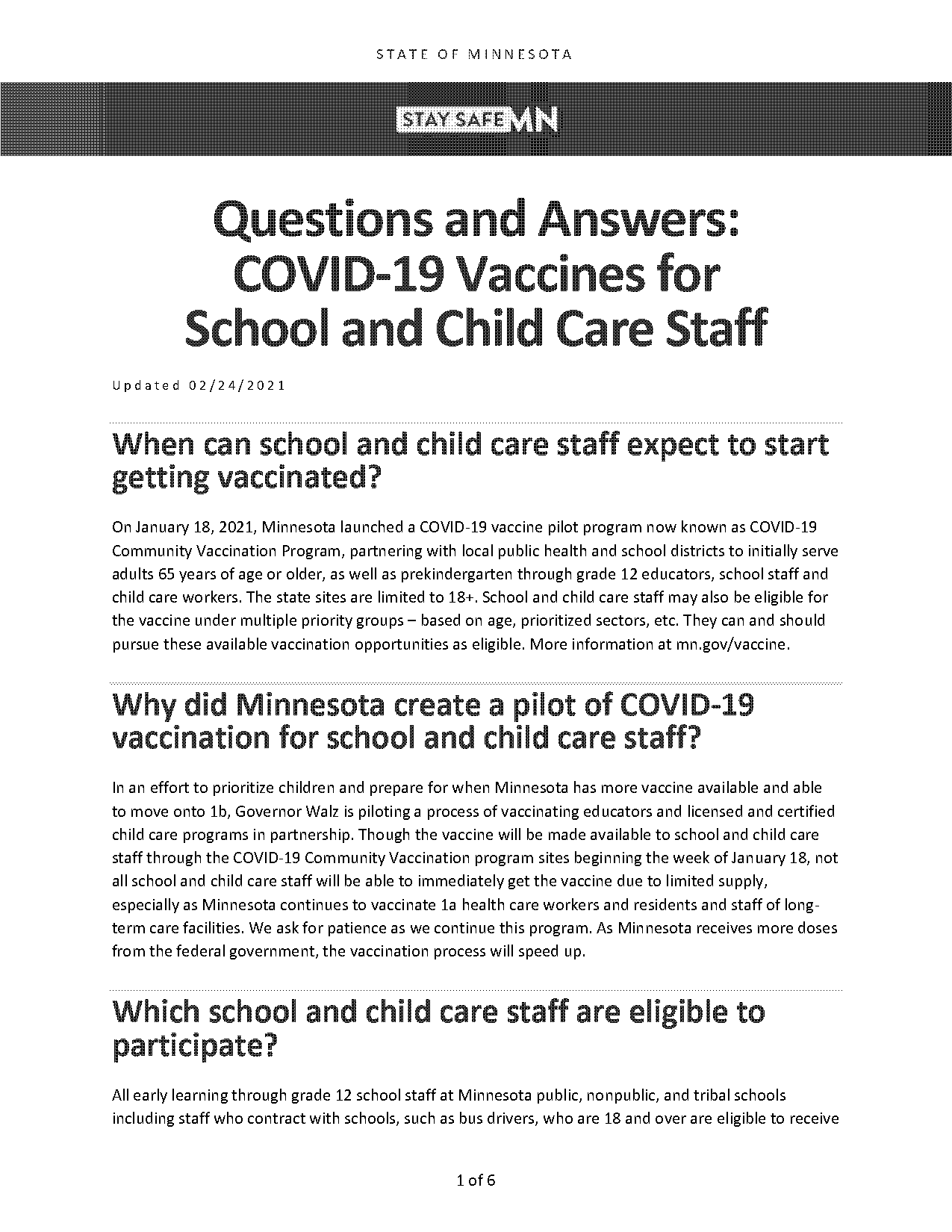 are school bus drivers required to be vaccinated