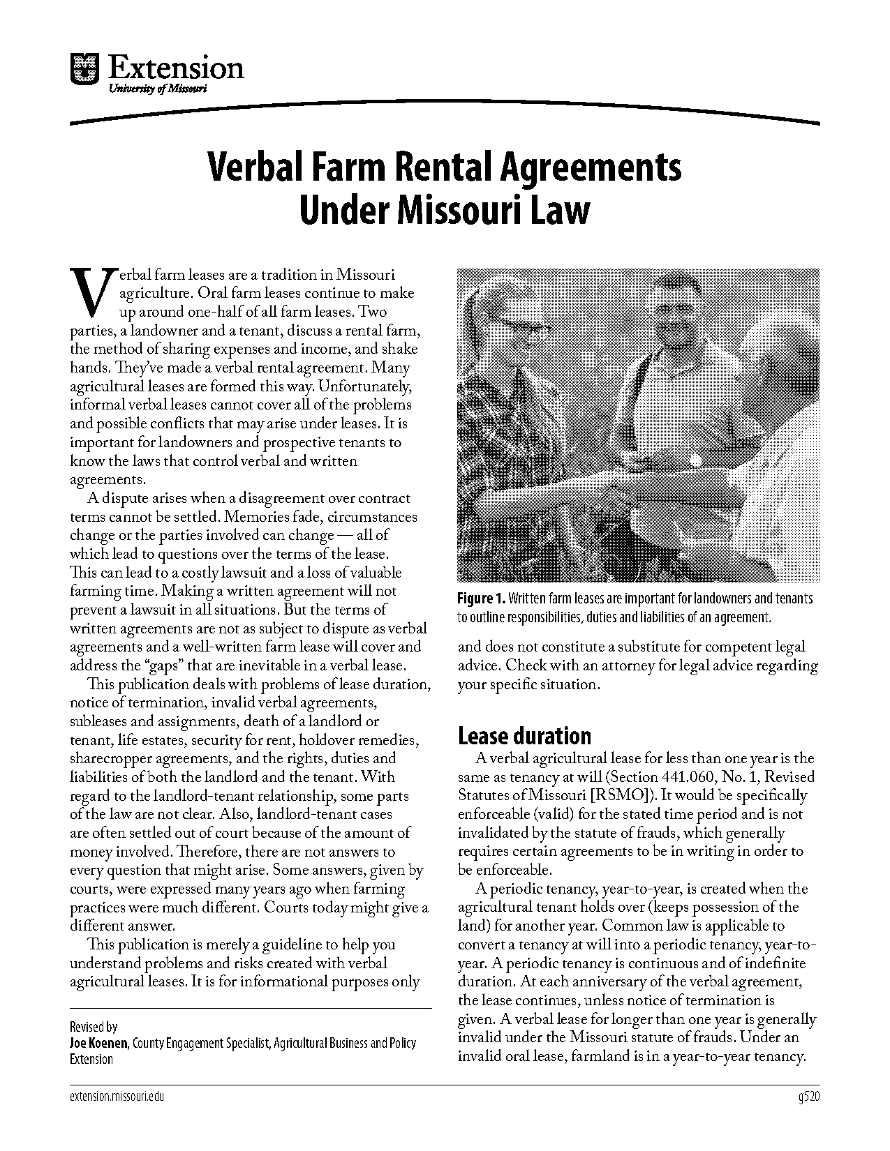 can a rental agreement be verbal